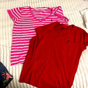 Selling 2 polo shirts for $20 work about 3 times.